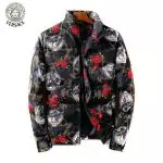 versace doudoune zippee shopping en ligne red flower